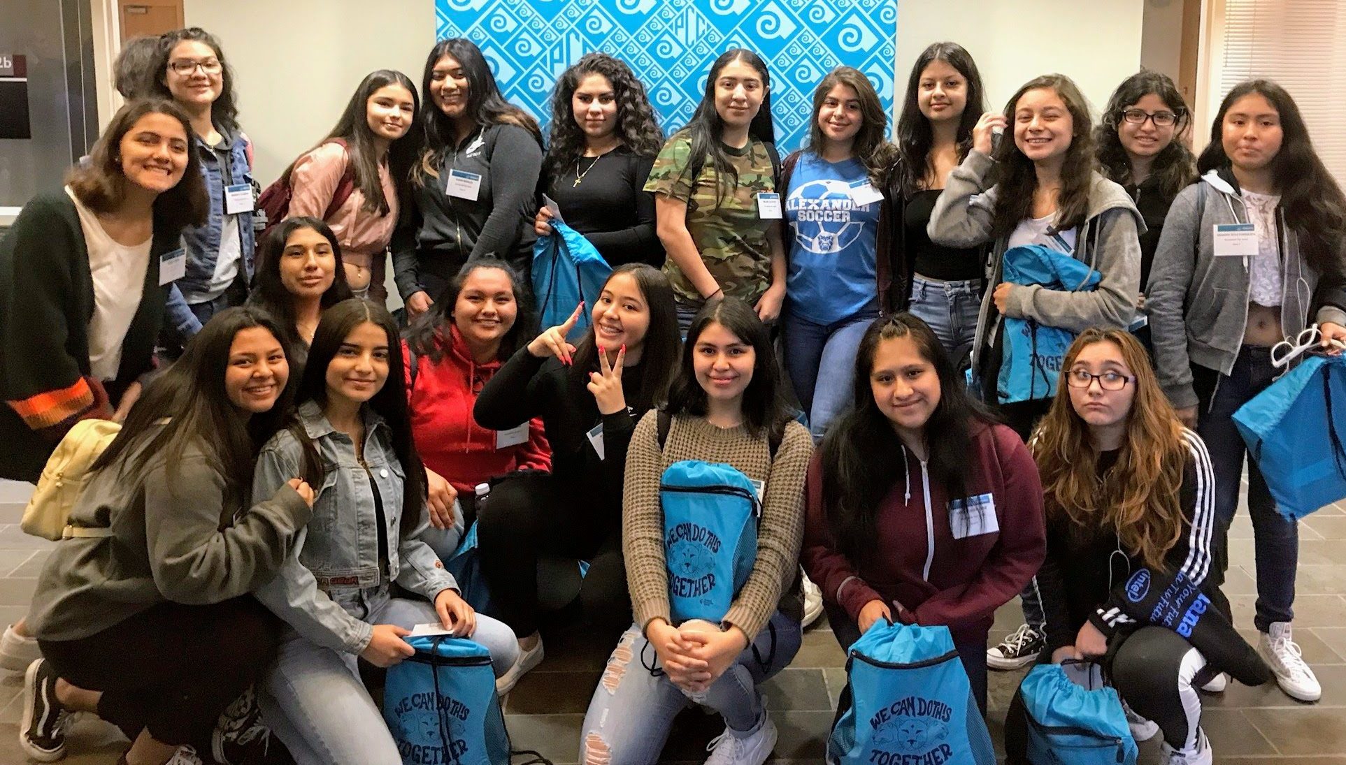 Students engaging in STEM activities